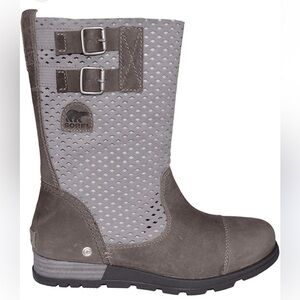 Sorel Major Pull On Leather Sage Boots Women’s‎ size 9